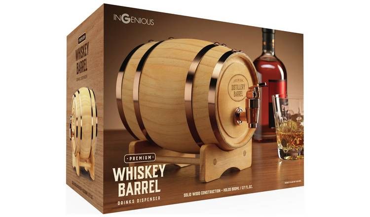 Menkind Wooden Keg Whisky Fat