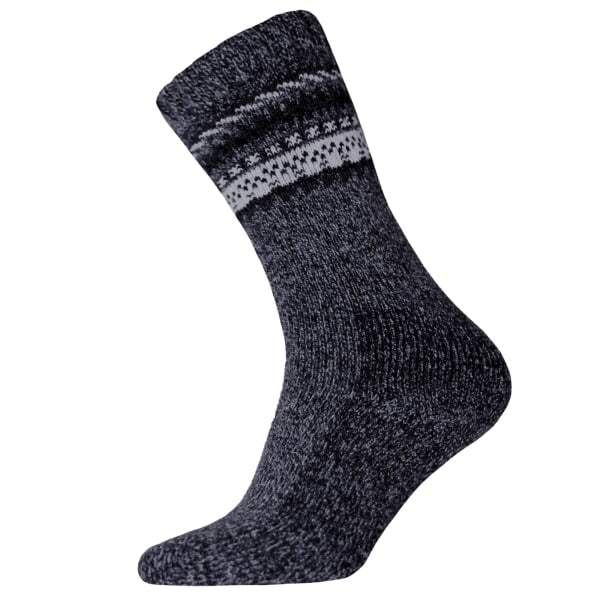 Mens Nordic Heavy Gauge Boot Socks (UK 6-11) Navy / 1EA
