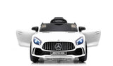 Mercedes Benz AMG GTR 6V gyerek elektromos autó - fehér
