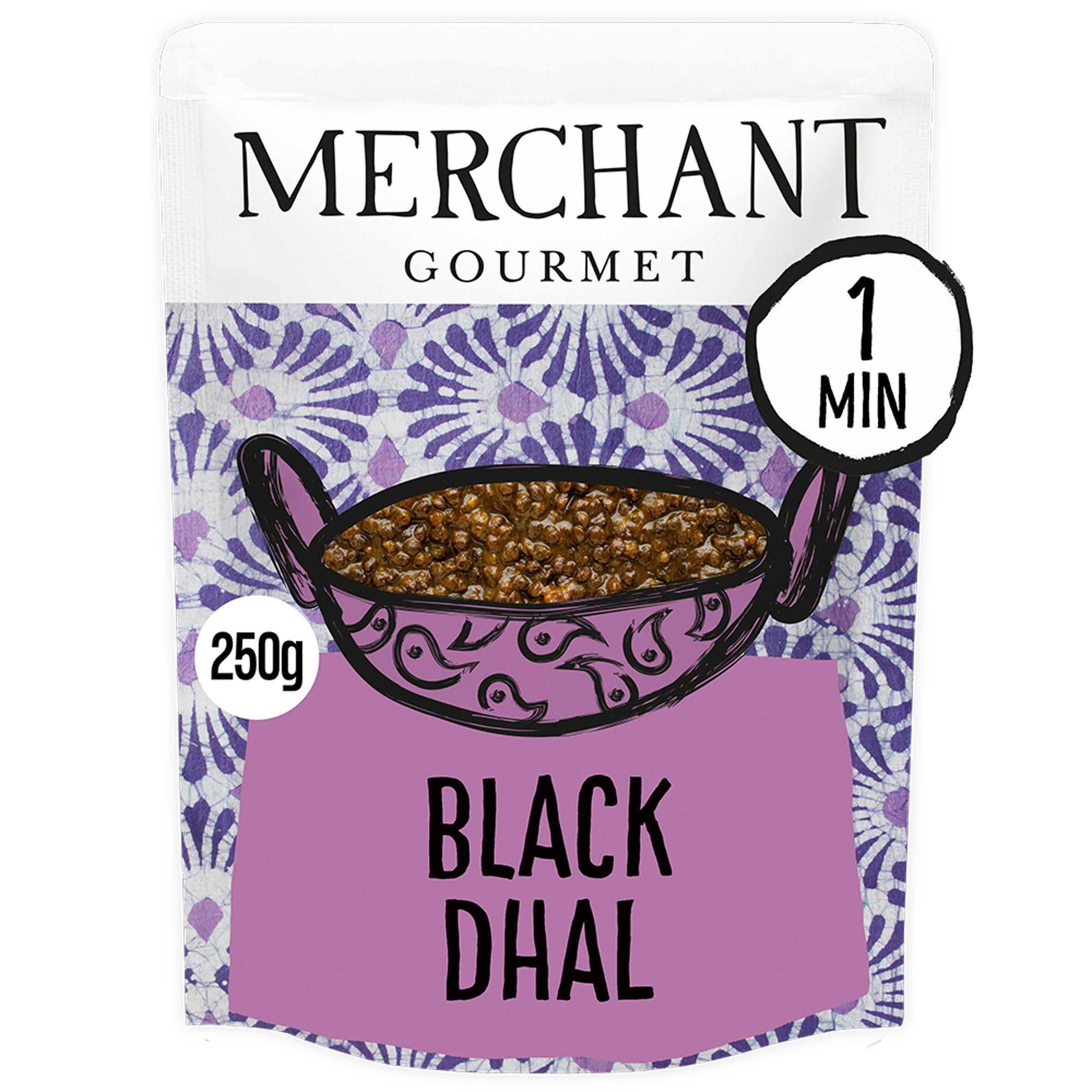 Merchant Gourmet Rich Black Dhal with Black Lentils &amp;amp; Coconut Cream 250g