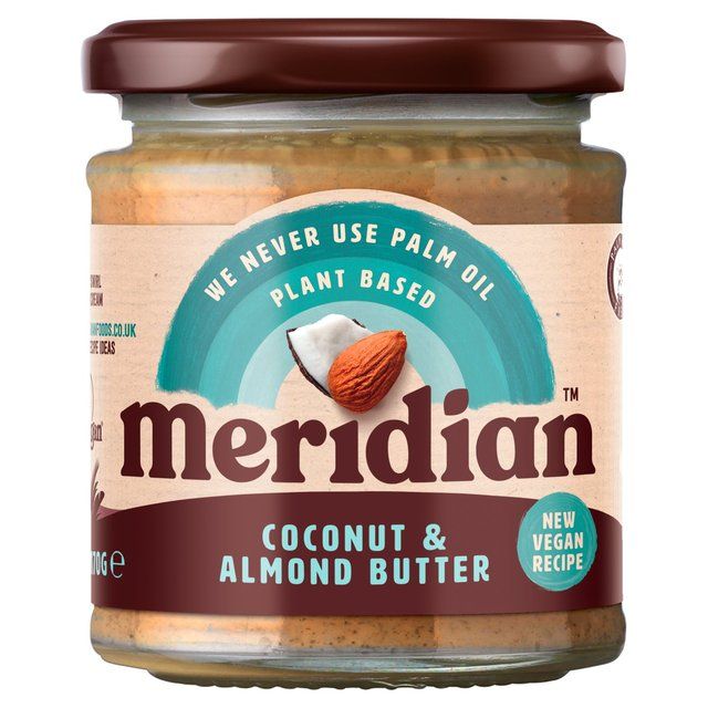 Meridian kokos- og mandelsmør 170 g