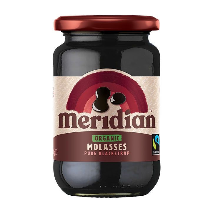 Meridian Organic &amp; Fairtrade Blackstrap Melasse 600g