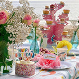 Mermaid Happy Birthday Candle