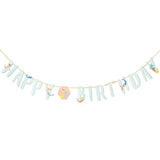 Mermaid Boldog születésnapot Garland