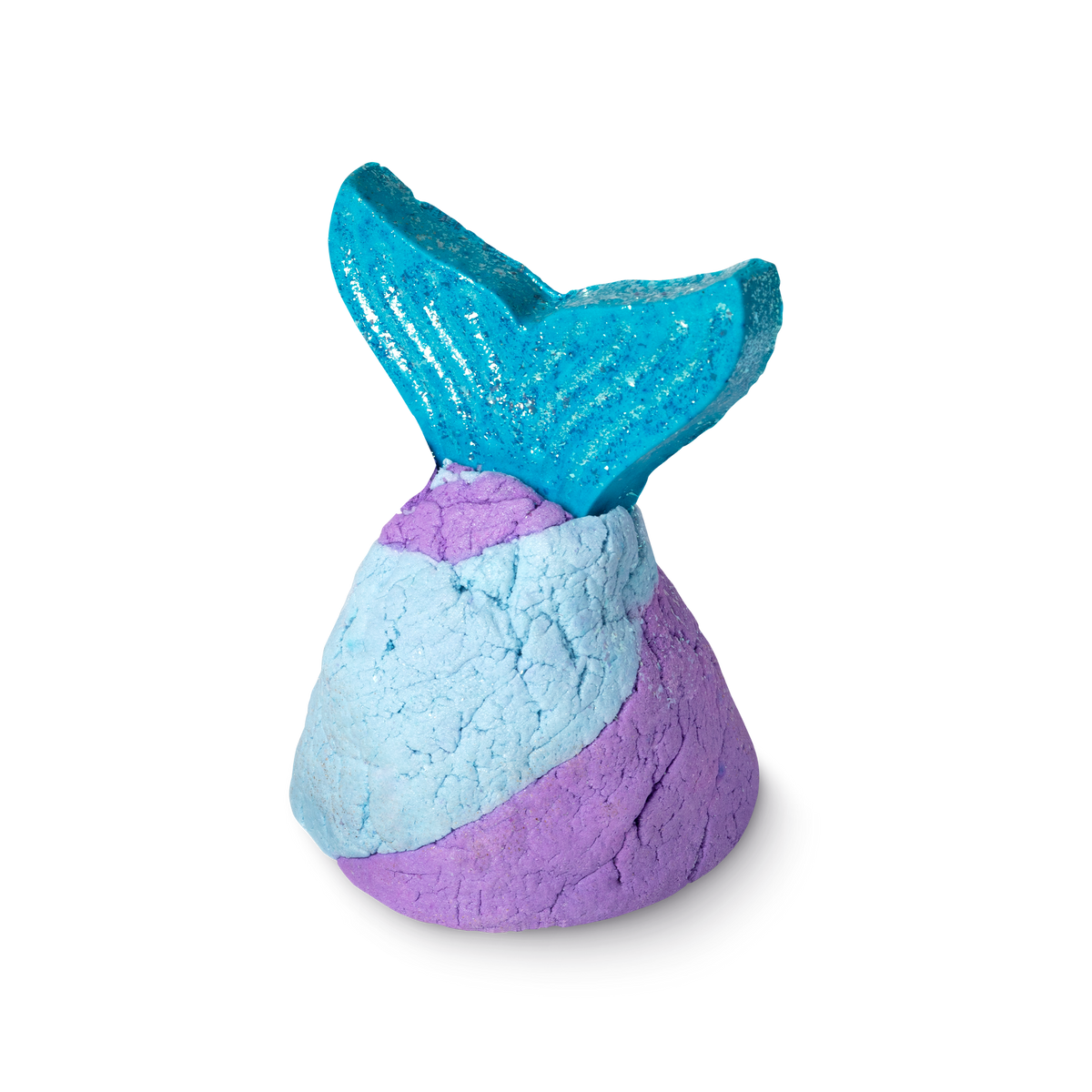 Mermaid Tail bubble bar with cocoa butter melt - British product