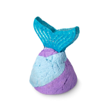 Mermaid Tail bubble bar with cocoa butter melt - British product