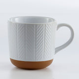 Mesa Ceramic Mug Set, 350ml, 6 Pack