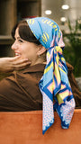 Lush Metamorphosis knot wrap 100cm x 100cm, imported from the UK