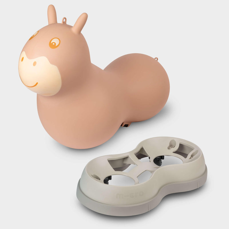 Micro Air Hopper V2 inflatable ride-on in Moka, UK version