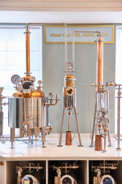 Fortnum's Amalthea Pink Gin 50cl, imported from the UK