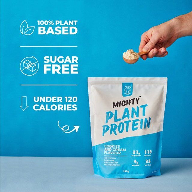 Mighty Plant Protein Cookies and Cream Flavor 990g