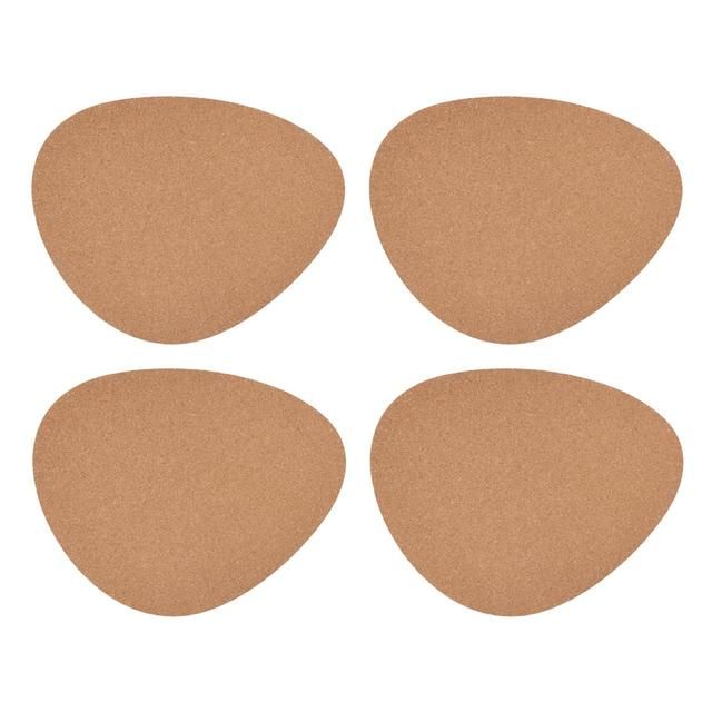 Mikasa 4pc Cork Pebble Placemats Natural 38cm x 30cm Tagged   4 per pack