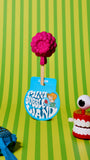 Raspberry Mini Bubble Wand