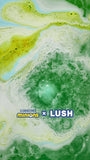 Lush Minions banana-scented bath bomb, imported from the UK