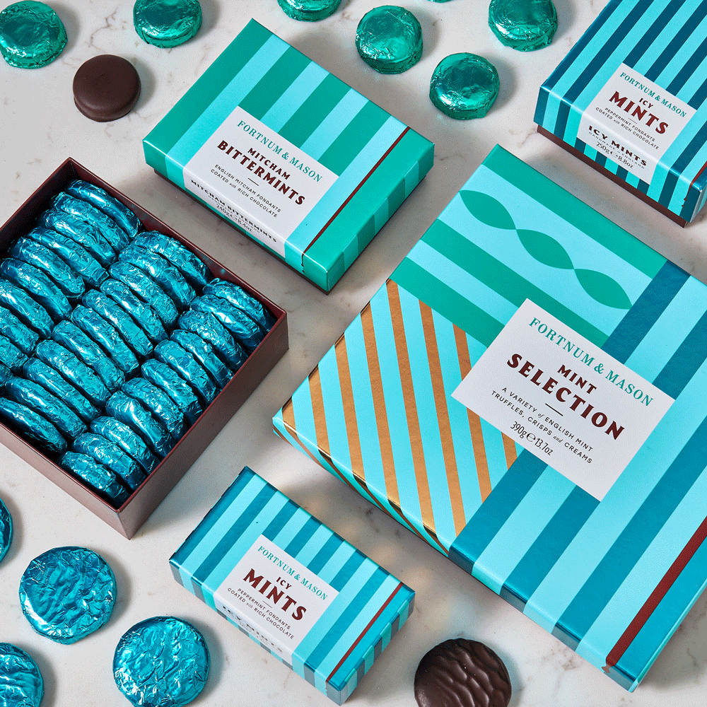 Icy Mints peppermint chocolates 250g, imported from the UK
