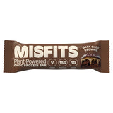 Misfits Plant Powered Choc Protein Bar Dark Choc Brownie Flavor 45g