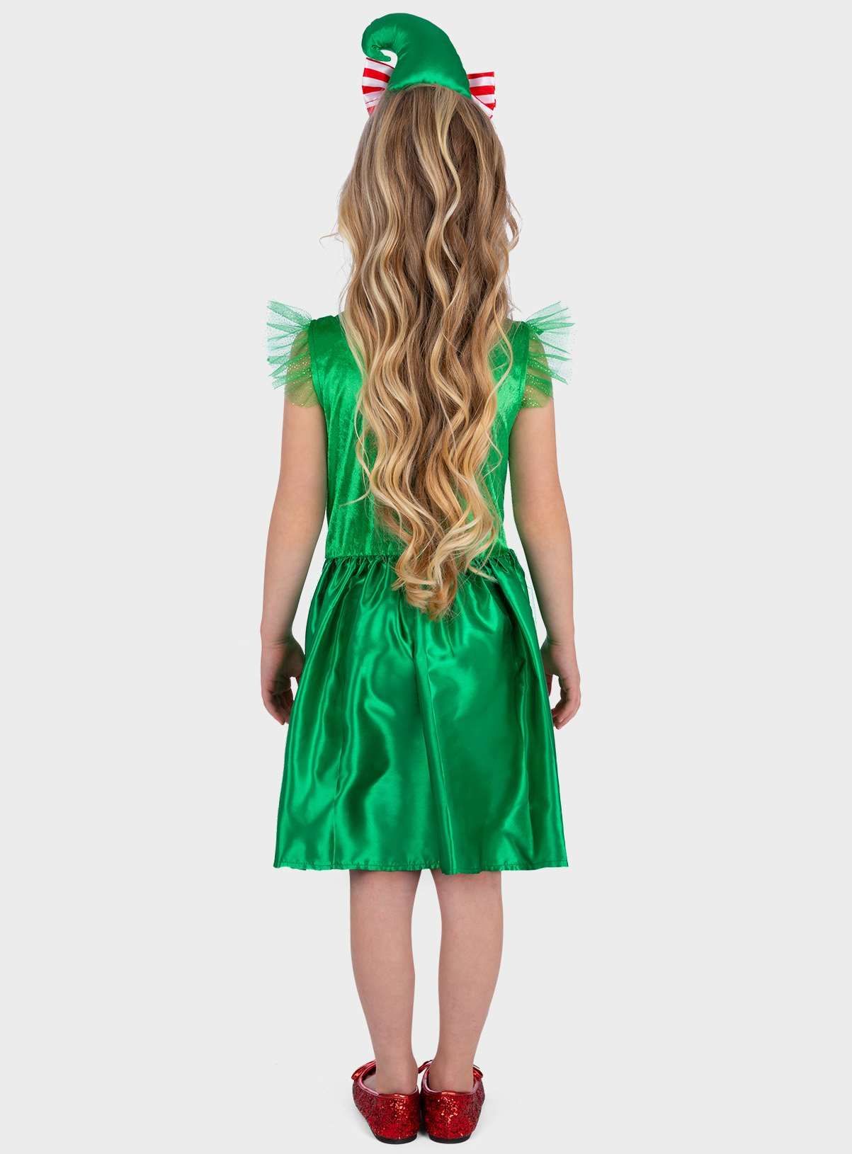 Miss Elf Fancy Dress Costume 1-2 år