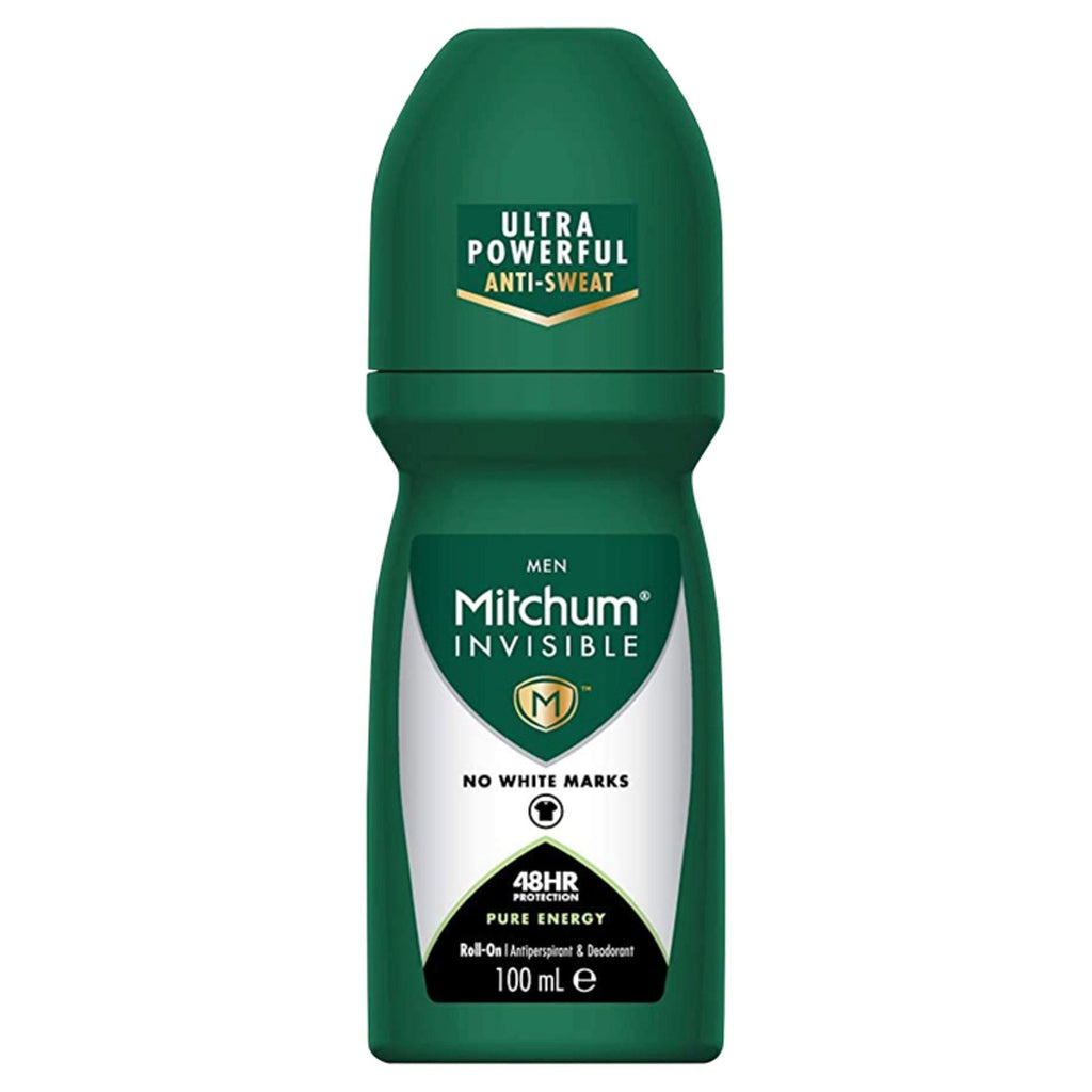 Mitchum Invisible Men 48HR Protection Pure Energy Anti-Perspirant & Deodorant 100ml