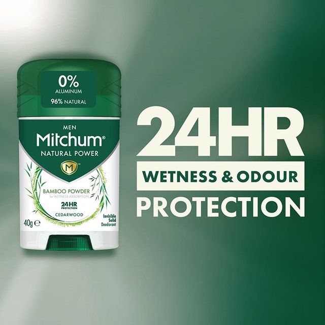 Mitchum Male Natural Stick Cedarwood   40g