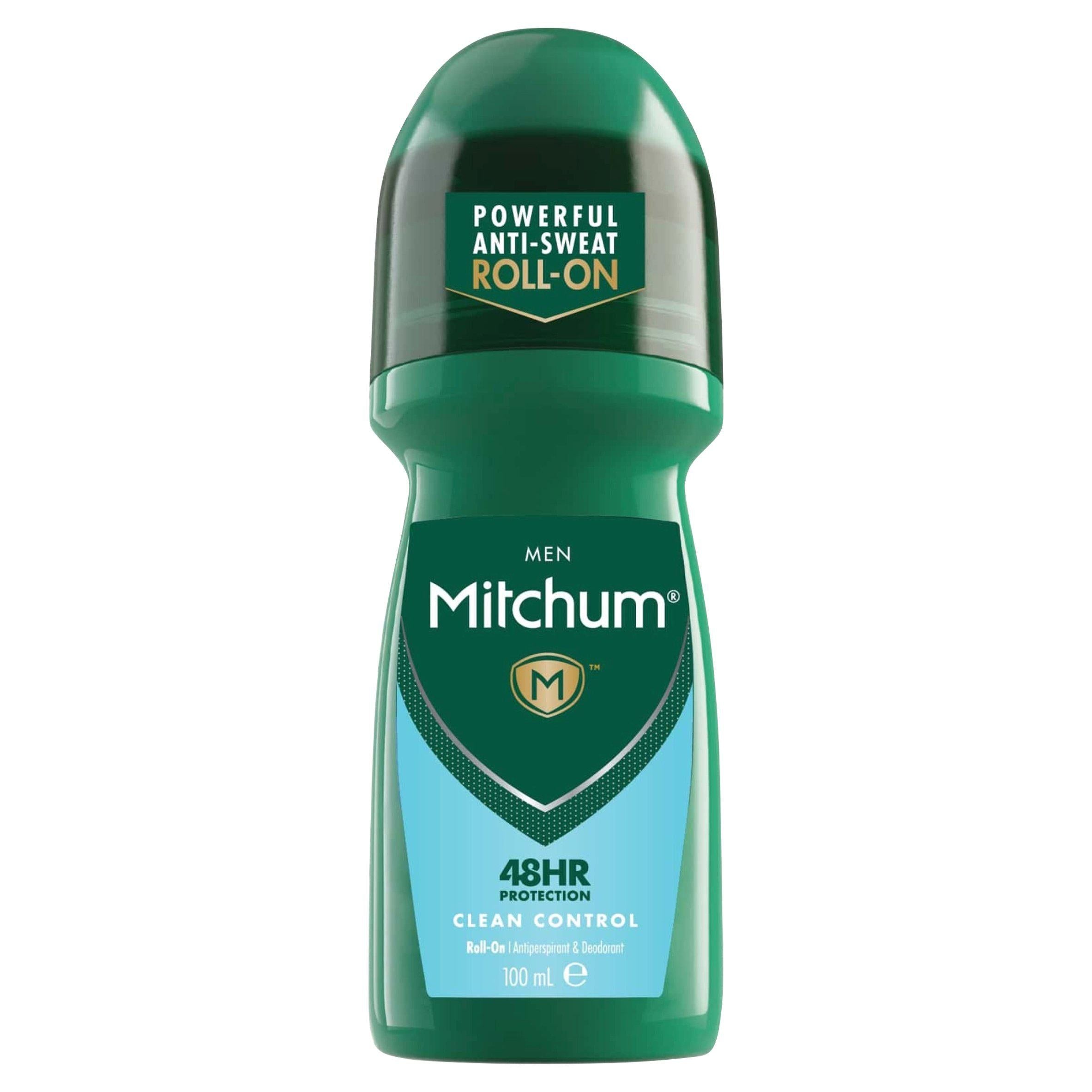 Mitchum Men 48 timers beskyttelse Clean Control Anti-perspirant &amp; Deodorant 100ml