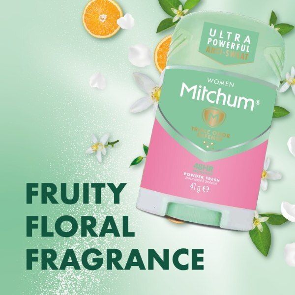 Mitchum Powder Fresh Deodorant Stick 41g