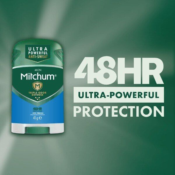 Mitchum Triple Ordour Defense Ice Fresh Deodorant Stick 41g