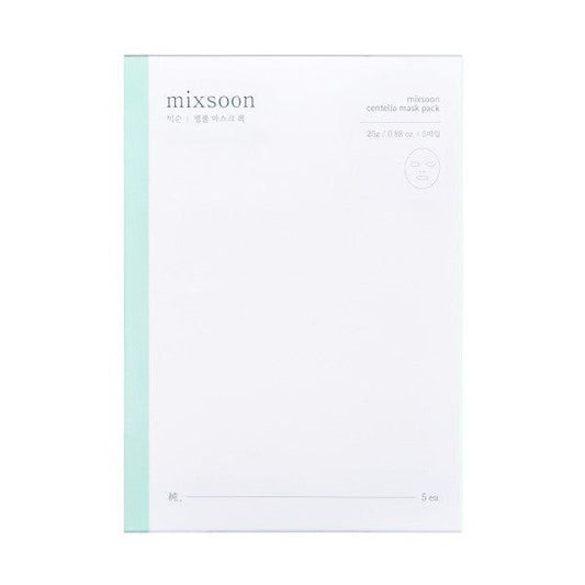 MIXSOON Centella Mask Pack Set 25ml x 5 sheets