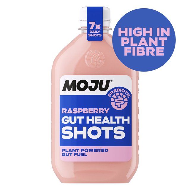 MOJU Raspberry Gut Health Dosing Bottle 7x Shots   420ml