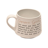Moments Stoneware bögre – valaki különleges