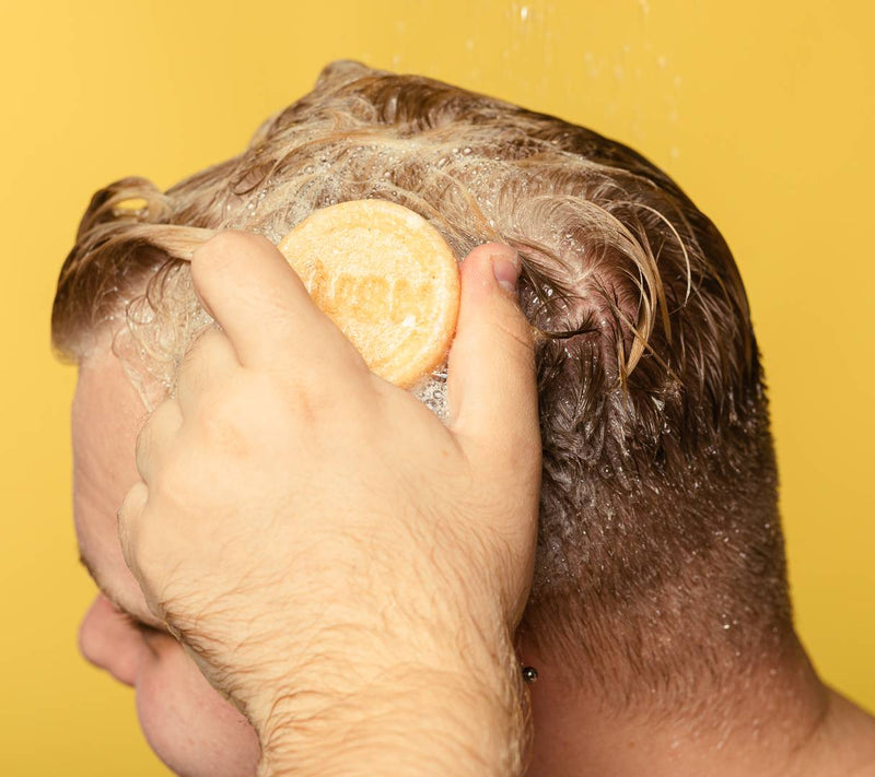 Lush Montalbano solid shampoo bar, UK version