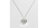 Moon &amp;amp; Back Silver Tree of Life Necklace