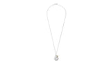 Moon &amp;amp; Back Sterling Silver 'Best Nan Ever' Pendant Necklace