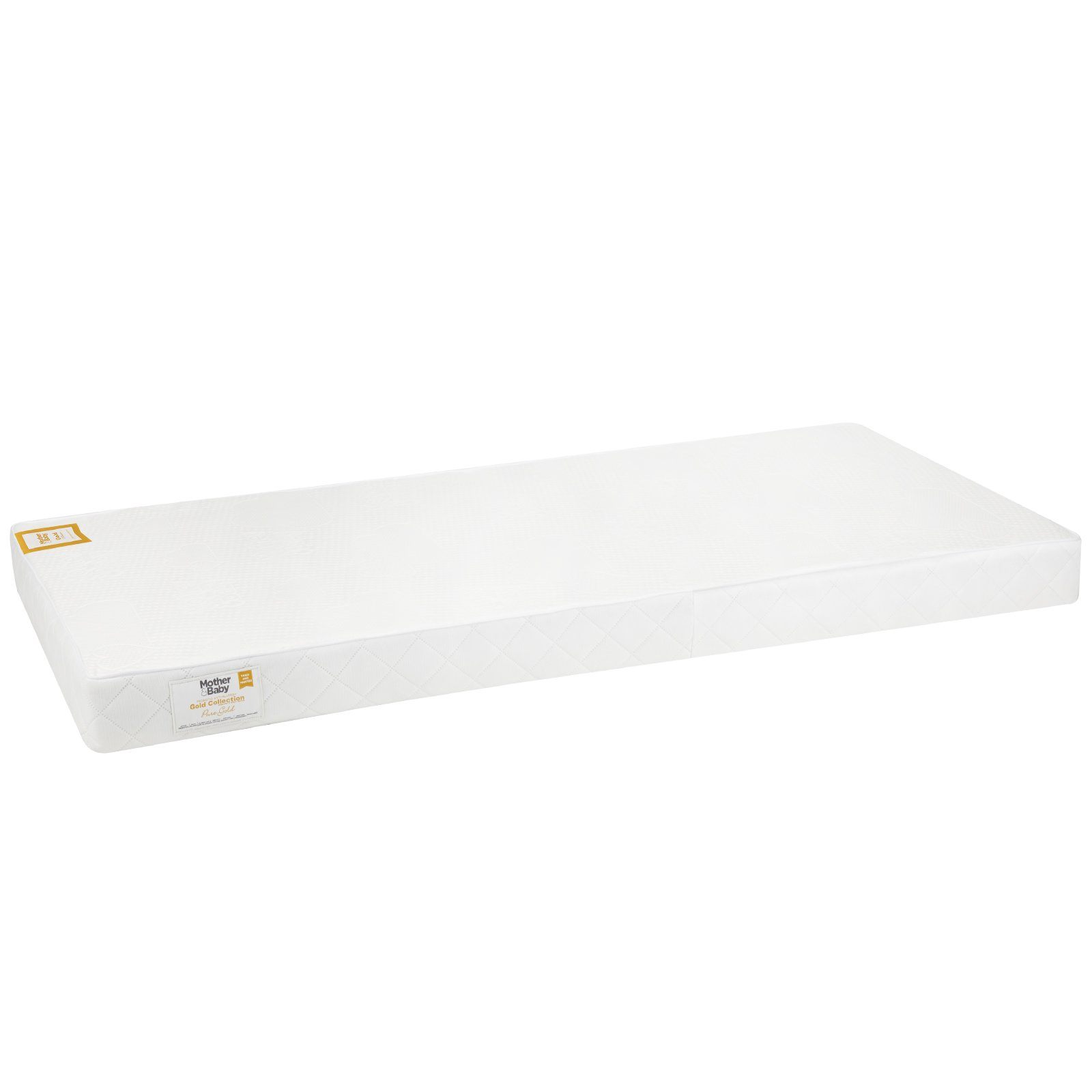 Mother&Baby Pure Gold anti-allergy cot bed mattress 140x70cm - British product