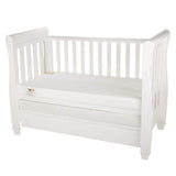 Mother & Baby cot mattress White Gold 140 x 70cm (British brand)