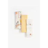 Mothercare Animal Kingdom Muslins - 3 Pack
