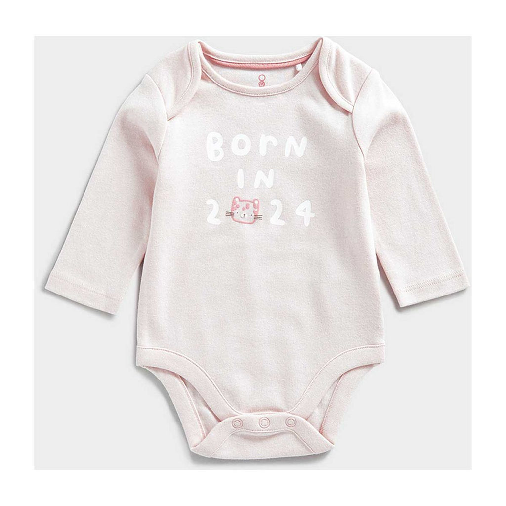 Mothercare Born in 2024 Long-Sleeved Bodysuit
