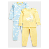 Mothercare Bunny Pyjamas - 2 Pack