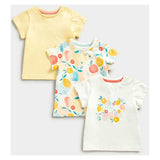Mothercare Home Grown T-Shirts - 3 Pack