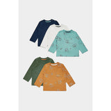 Mothercare Long-Sleeved T-Shirts - 5 Pack