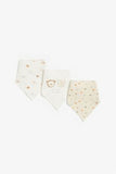 Mothercare Lovable Bear Dribbler Bibs - 3 Pack