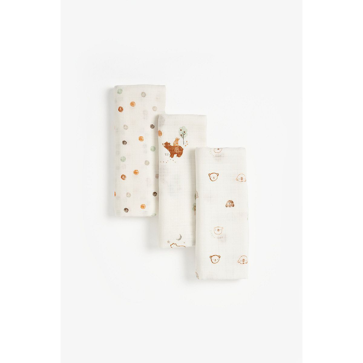 Mothercare Lovable Bear Muslins - 3 csomag