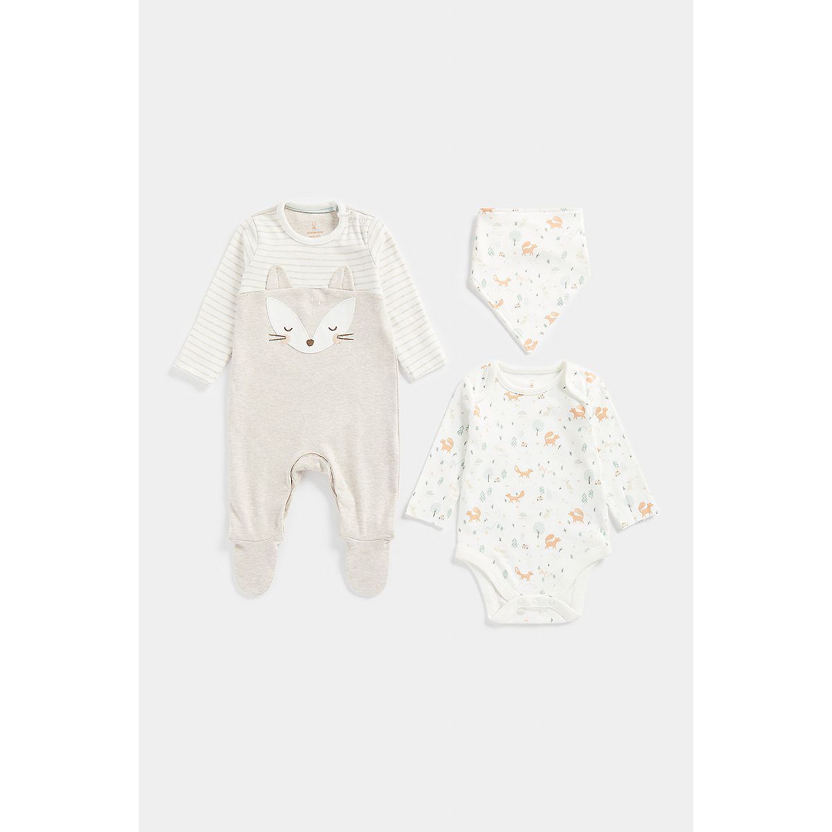 Mothercare My First 3-Piece Baby Outfit Set