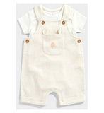 Mothercare My First Bibshorts og Bodysuit Set
