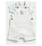 Mothercare My First Bibshorts og Bodysuit Set