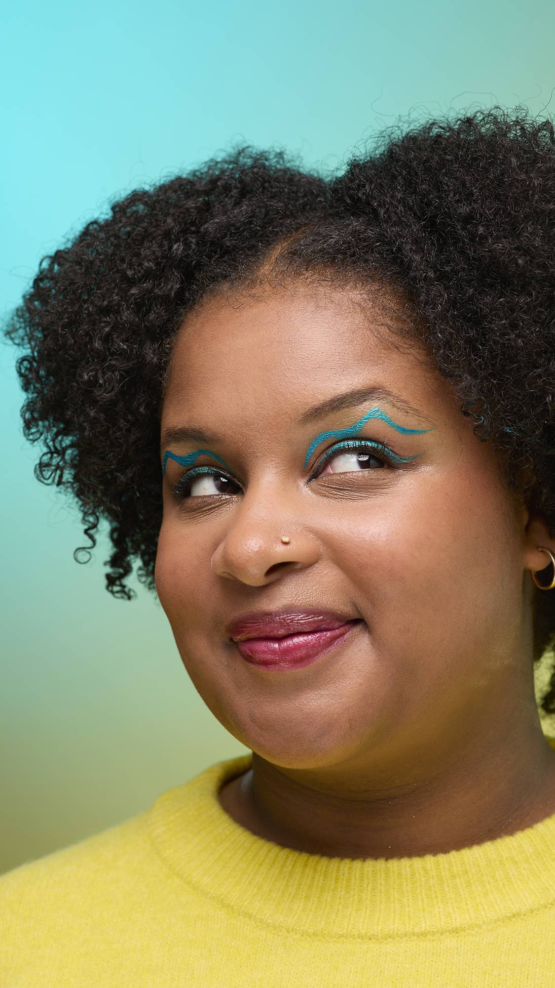 Lush Motivation Eyeliner aquamarine liquid liner (British brand)