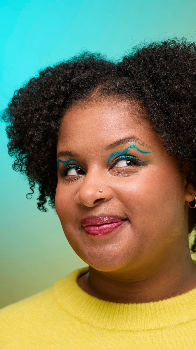Lush Motivation Eyeliner aquamarine liquid liner (British brand)