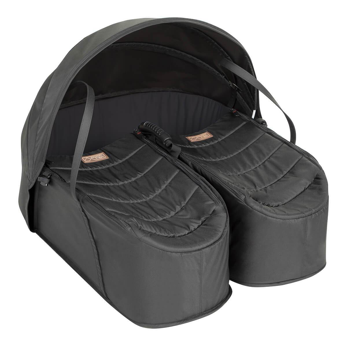 Mountain Buggy cocoon for twins black (British brand)