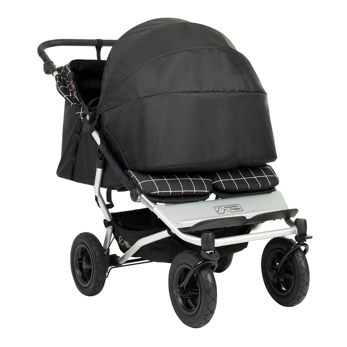 Mountain Buggy cocoon for twins black (British brand)