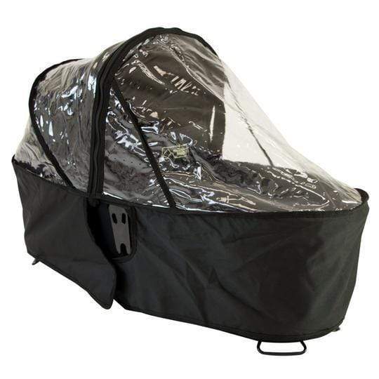 Mountain Buggy Duet Carrycot Plus storm cover, imported from the UK