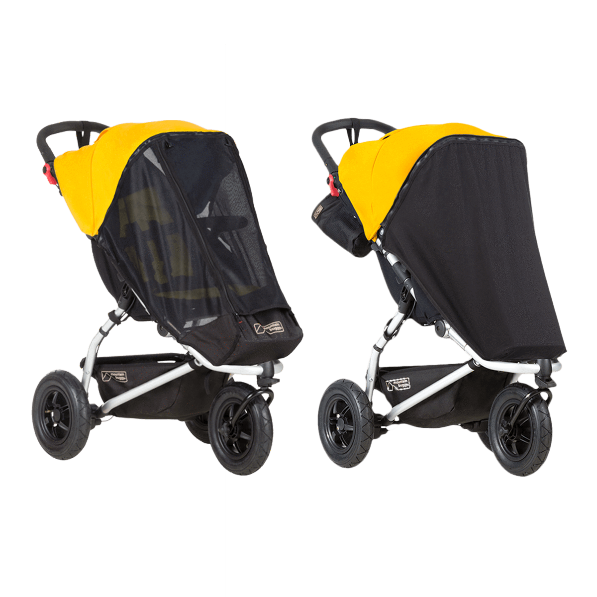 Mountain Buggy 2-in-1 mesh and blackout pram cover, UK version